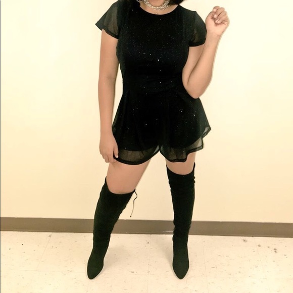 Black Romper - Picture 1 of 3